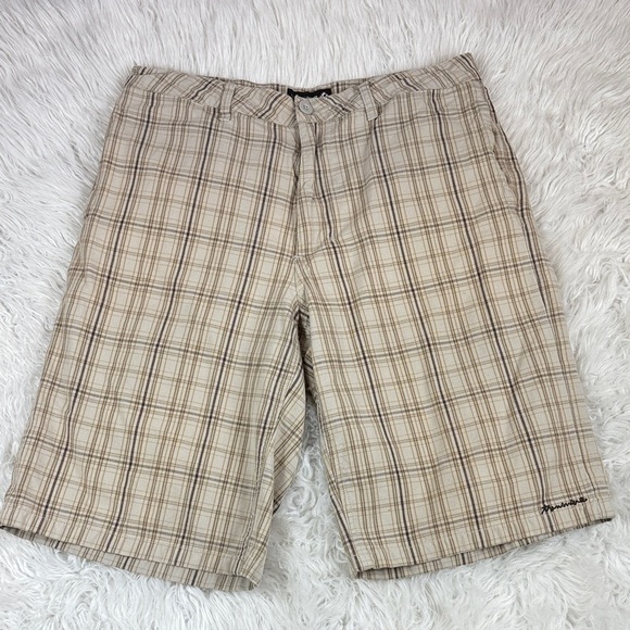 Transnine Other - Vintage Y2K Transnine Plaid Shorts with Pockets
